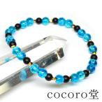 Yahoo! Yahoo!ショッピング(ヤフー ショッピング)在庫処分 メール便送料無料 パワーストーン ブレスレット ブルークォーツ オニキス 天然石