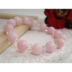 Yahoo! Yahoo!ショッピング(ヤフー ショッピング)パワーストーン ブレスレット ピンクオパール 水晶 天然石