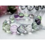 パワーストーン ブレスレット ハート フローライト 天然石