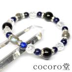 パワーストーン ブレスレット ラピスラズリ ブラックスター ラブラドライト 天然石