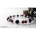 Yahoo! Yahoo!ショッピング(ヤフー ショッピング)パワーストーン ブレスレット ブルー サファイア ガーネット 水晶 天然石