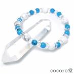 パワーストーン ブレスレット ターコイズ ハウライト 天然石