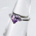 Yahoo! Yahoo!ショッピング(ヤフー ショッピング)パワーストーン リング 指輪 シルバー925 ハート アメジスト キュービックジルコニア 天然石