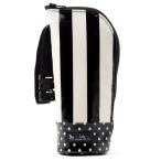  бутылочка для кормления кейс * сумка блеск есть винил покрытие wide stripe twill*black.. бутылка сумка младенец baby празднование рождения 