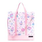 縦型レッスンバッグ・音楽バッグ ミルキースイーツのキャンディアラモード 撥水 大きめ 手さげバッグ 2WAY 通学 入園 子供