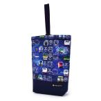 シューズケース キルティング ネームタグ付き 電車コレクションJR東日本商品化許諾済 上履き入れ 上履き袋 上靴入れ 幼稚園