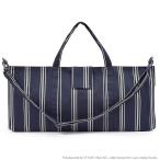 LAURA ASHLEY мелодика кейс стандартный Farnworth Stripe Piaa nika сумка мелодика сумка кейс только пакет плечо ..2WAY