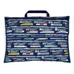 予約対象商品： 防災頭巾カバー スタンダード 背板幅36cmタイプ 出発進行スーパーエクスプレス JR東日本商品化許諾済/JR東海承認済/JR西日本商品化許諾