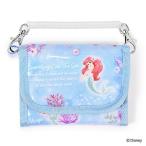  Disney Kids бумажник кошелек Ariel THE LITTLE MERMAID Ariel кошелек три складывать детский кошелек симпатичный ребенок ребенок Kids 