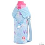 ディズニー 水筒カバー ラージタイプ Ariel THE LITTLE MERMAID アリエル ショルダー 子供ラージ 肩掛け 水筒ケース