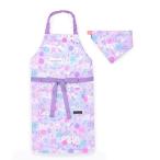  child apron 100~120cm is . water no- iron Unicorn fantasy child apron triangle width set rubber Kids 