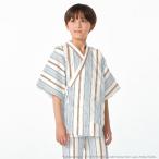 ショッピング甚平 男の子 LAURA ASHLEY 子ども 甚平 じんべい 男の子 Heacham stripe お祭り 花火大会