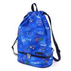 プールバッグ (ナップサックタイプ) 撥水・軽量素材 ブルーラグーン