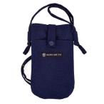 スマホショルダー 撥水・軽量タイプ ディープネイビー サコッシュ スマホ ケース ストラップ 首掛け 首かけ 肩掛け