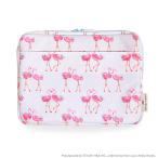 LAURA ASHLEY パソコンケース 11.6インチ Pretty Flamingo
