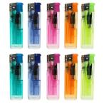 使い捨てライター 各色2個 計10個セット 電子ライター プッシュ式 BAIKAL（バイカル ）まとめ買い