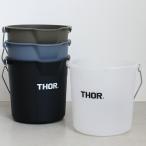 バケツ ミリタリー カレージ 収納 ラウンド アウトドア おしゃれ 10L ソー THOR  Round Bucket