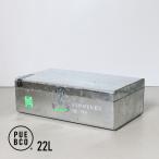  контейнер box багажник держать рука имеется перевозка стальной pebkoPUEBCO STEEL TRUNK 22L