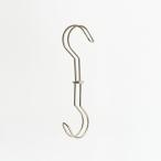 S знак крюк вращение 360 раз нержавеющая сталь 2 -слойный модный простой большой дерево завод ...S знак крюк L размер 