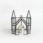 オブジェ ステンドグラス キャンドルホルダー ディスプレイ PUEBCO プエブコ ゴシック建築 おしゃれ STAINED GLASS GOTHIC HOUSE