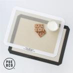 ショッピングランチョンマット オーブンシート 繰り返し ランチョンマット プエブコ PUEBCO シリコンプレイスマット 40×30cm