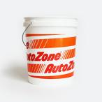ショッピングバケツ バケツ アメリカ おしゃれ 19L USA 企業ロゴ AUTO ZONE 5ガロン プラスチックバケツ ゴミ箱 掃除 アウトドア