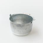 ショッピングバケツ バケツ トタン 掃除道具 園芸 レトロ まつのや 松野屋 トタン豆バケツ 3.6L 大