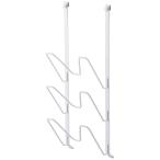 キッチン収納 山崎実業 TOWER レンジフードなべ蓋ホルダー キッチンラック YAMAZAKI タワー ホワイト