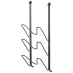 キッチン収納 山崎実業 TOWER レンジフードなべ蓋ホルダー キッチンラック YAMAZAKI タワー ブラック