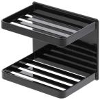  подставка под мыло стандартный товар TOWER tower магнит автобус салон мыло tray 2 уровень ванная место хранения мыло класть Yamazaki реальный индустрия черный 