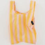 Yahoo! Yahoo!ショッピング(ヤフー ショッピング)エコバッグ BAGGU 正規品 BABY BAGGU 模様シリーズ 小さめサイズ 折りたたみ ショッピングバッグ バグゥ オレンジストライプ