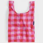 Yahoo! Yahoo!ショッピング(ヤフー ショッピング)エコバッグ BAGGU 正規品 BABY BAGGU 模様シリーズ 小さめサイズ 折りたたみ ショッピングバッグ バグゥ ビックギンガムピンク