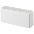 マグネット収納ボックス 正規品 TOWER タワー マグネットストレージボックス ワイド フック付き 小物入れ 磁石 キッチン収納 壁面収納 山崎実業 ホワイト