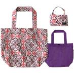 Yahoo! Yahoo!ショッピング(ヤフー ショッピング)エコバッグ ルートート LT.クルット 軽量 Ａ4収納 リバーシブル コンパクト 折りたたみ ショッピングバッグ ROOTOTE タイルピンク