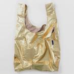 エコバッグ BAGGU 正規品 STANDARD BAGGU メタリックシリーズ コンパクト 収納ポーチ 折りたたみ バグゥ メタリックゴールド