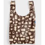 Yahoo! Yahoo!ショッピング(ヤフー ショッピング)エコバッグ BAGGU 正規品 BIG BAGGU コンパクト マチ広 超大きめサイズ 収納ポーチ 折りたたみ ショッピングバッグ バグゥ 復刻 コーヒー