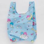 2022新作 エコバッグ BAGGU 正規品 BABY BAGGU サンリオコレクション サンリオキャラクター サンリオコラボ バグゥ リトルツインスターズ
