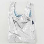 エコバッグ BAGGU バグゥ ベビーバグゥ メタリック ポーチ付き レジ袋型エコバッグ 小さめ 折りたたみ バグー 正規品 シルバー