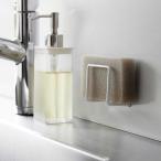 スポンジラック 正規品 tower タワー マグネットスポンジホルダー 浮かせて収納 キッチンパネル 衛生的 マグネット収納 キッチンスポンジ収納 山崎実業 ホワイト