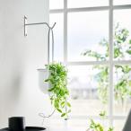 ハンギングフック tower タワー ウォールハンギンググリーンフック 石こうボード壁対応 室内 インテリア 石膏ボード プランター 観葉植物 山崎実業 ホワイト