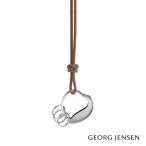 ジョージジェンセン キーリング ハート Georg Jensen HEART ステンレス シルバー おしゃれ 送料無料
