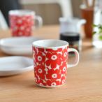 ショッピングマグカップ マリメッコ マグカップ 250ml ピックイネン ウニッコ 60th Anniversary レッド×ホワイト marimekko Pikkuinen Unikko おしゃれ かわいい 人気