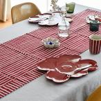 ショッピングマリメッコ マリメッコ テーブルランナー ピッコロ オフホワイト×バーガンディ marimekko Piccolo ストライプ おしゃれ かわいい 人気 バーガンディ AW2025 送料無料