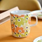 マリメッコ アジア限定 マグカップ 250ml ピックイネン ウニッコ マルチカラー イエロー×グリーン marimekko Pikkuinen Unikko おしゃれ 人気