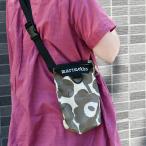 マリメッコ ショルダーバッグ ウニッコ ライトイエロー×ベージュ marimekko Neat Phone Pocket Unikko スマホポシェット スマホショルダー NeatBag 送料無料