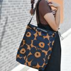 ショッピングマリメッコ セール30%OFF マリメッコ 日本限定 ショルダーバッグ M ウニッコ ネイビー×ブラウン marimekko Neat Crossbody Unikko ブラウン×ダークブルー おしゃれ