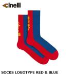 cinellichineliSOCKS LOGOTYPE RED &amp; BLUE cycle носки носки 