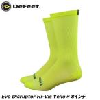 DeFeetti футов Evo Disruptor Hi-Vis Yellow 8 дюймовый cycle носки носки 
