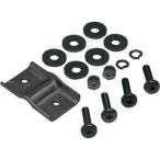 (GIZAPRODUCTS/ギザプロダクツ)ステンレス フロント バスケット ブラケット セット ブラック YBK02400