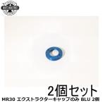 WHITE INDUSTRIES ホワイトインダストリーズ MR30 エクストラクターキャップのみ BLU 2個 自転車 クランクキャップ